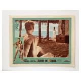 Island of Desire original 1952 vintage lobby card