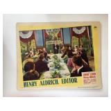 Henry Aldrich, Editor original 1942 vintage...