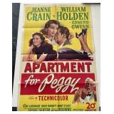 Apartment for Peggy 1948 vintage movie poster