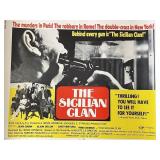 The Sicilian Clan 1969 vintage movie poster