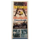 Untamed vintage movie poster