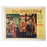 The Spoilers original 1956 vintage lobby card