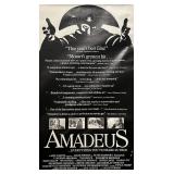 Amadeus 1984 original movie poster