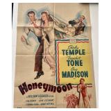 Honeymoon 1947 vintage movie poster