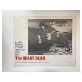 The Heart Farm original 1970 vintage lobby card