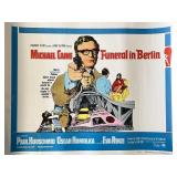 Funeral in Berlin 1966 vintage movie poster