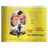 They Might Be Giants 1971 vintage movie poster