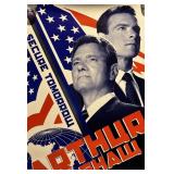 Rare The Manchurian Candidate set prop poster