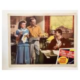 Three Little Words original 1950 vintage lobby...