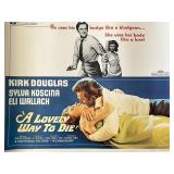 A Lovely Way to Die 1968 vintage movie poster