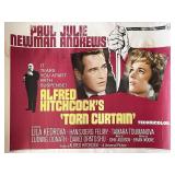 Torn Curtain 1966 vintage movie poster