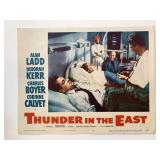 Thunder in the East original 1953 vintage lobby...