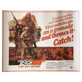 Beach Red 1967 vintage movie poster