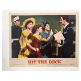 Hit the Deck original 1955 vintage lobby card