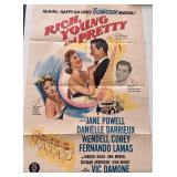 Rich, Young and Pretty 1951 vintage movie poster