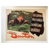 Devotion original 1946 vintage lobby card