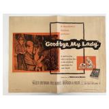 Good-bye, My Lady vintage movie poster