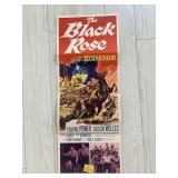 The Black Rose original 1950 vintage movie poster