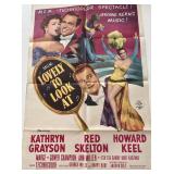 Lovely to Look At 1952 vintage movie poster