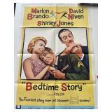 Bedtime Story 1964 vintage movie poster