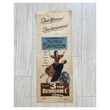 3 for Bedroom "C" original 1952 vintage insert ...