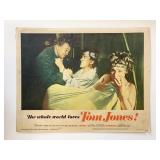 Tom Jones original 1963 vintage lobby card