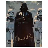 Star Wars Darth Vader James Earl Jones signed...