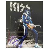 Kiss Ace Frehley signed photo