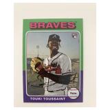Touki Toussaint Braves signed Baseball Trading...
