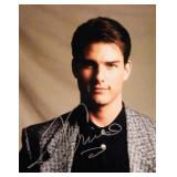 Risky Business Tom Cruise signed portrait photo