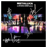 Metallica band signed S&M album