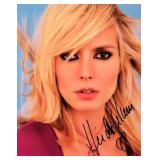 Supermodel Heidi Klum signed portrait photo