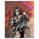 Kiss Gene Simmons signed photo