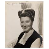 Jezebel Fay Bainter Signed Photo