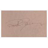 The Winds Of War Ralph Bellamy signature slip