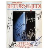 Star Wars Return Of The Jedi signed magazine