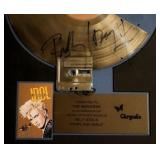 Billy Idol Gold Record, Cassette & CD Award