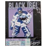 Black Ice Roller Hockey Signed Program and Game...