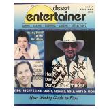 Herb Jeffries Signed Magazine Cover