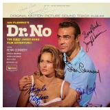 James Bond Dr. No cast signed soundtrack