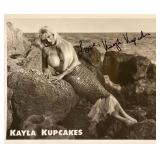 Porn Star Kayla Kupcakes signed photo