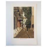 Paul De La Fille hand signed and numbered print