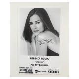 All My Children Rebecca Budig signed photo