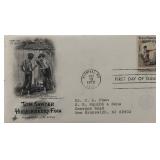 Tom Sawyer and Huckleberry Finn first day cover