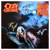 Ozzy Ozbourne signed Bark At The Moon album