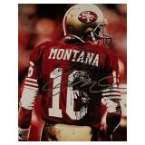 SF 49ers Joe Montana signed photo