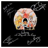 Queen A Day the the Races band signed album