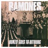 Ramones signed "Bonzo Goes To Bitburg" album