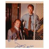 Dennis Franz and David Caruso signed photo