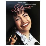 Selena signed mini movie poster